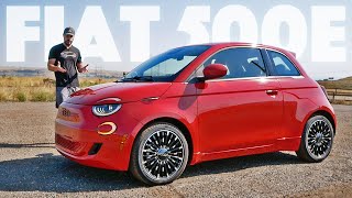 2024 Fiat 500E  AWESOME design with a BIG problem [upl. by Hilten939]