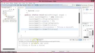 Tutorial 25  Costruttori di una classe Java [upl. by Carney]