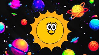 The Planet Song  Planets of the Solar System  Planet Song for Kids  KidPreps sunandplanets [upl. by Ynnavoeg]