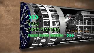 Tunnel boring machine disc cutters [upl. by Oab]