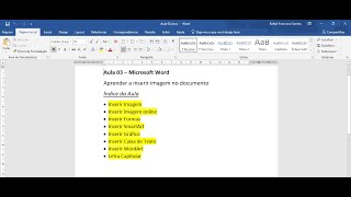 Inserir gráfico usando Microsoft Word microsoftword Word [upl. by Yrojram]