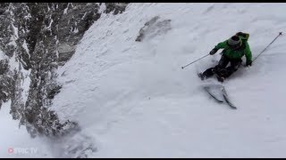 Extreme Skier Giulia Monego Skis Big Lines in La Grave France  Turns amp Curves Episode 2 [upl. by Garate]