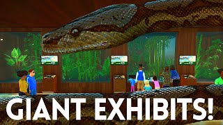 Making GIANT Exhibits for a Reptile House [upl. by Tati470]