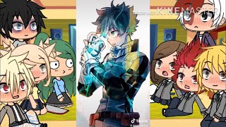 Best BNHA MHA CLASS A1 react to Villian Waifu Deku Tik Toks  Gacha Life React To Funny Tiktoks 4 [upl. by Enoid589]