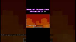 MInecraft treasure chest Moment minecraft minecraftgameplay gaming minecrafmemes [upl. by Kalikow]