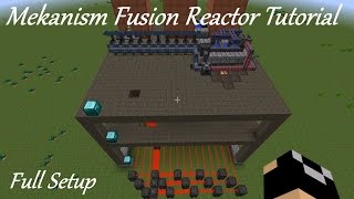 Mekanism Fusion Reactor Tutorial [upl. by Wills]