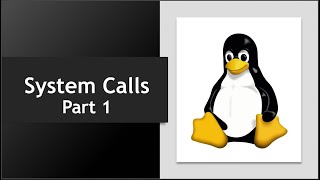 System Calls  Part 1 [upl. by Given102]