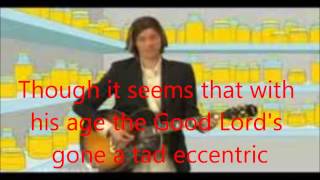 God Says by Trevor Moore Lyric Video [upl. by Aihsilat970]