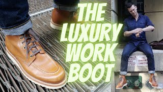 Why the Best Moc Toe Is Grant Stones Brass Boot Grant Stone vs Red Wing [upl. by Lithea214]