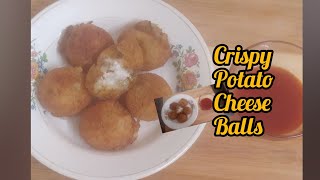 potato cheese balls recipe without cheesehow to make crispy potato cheese balls easily at home [upl. by Gypsie]