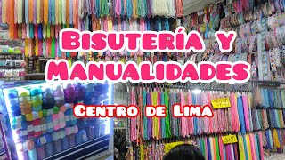 Bisutería y manualidades  Centro de Lima [upl. by Anad]