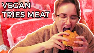 Vegan Eating Meat For The First Time in 8 Years [upl. by Giusto]