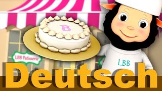 Backe einen Kuchen  Kinderlieder  LittleBabyBum [upl. by Annayat455]