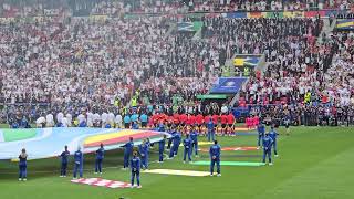 Spain 🇪🇸 National Anthem vs Germany 🇩🇪 Euro 2024 Quarterfinal Stuttgart July 5 [upl. by Amalie443]