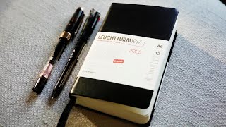 LEUCHTTURM1917 Daily Planner Pocket A6 2023 FLIPTHROUGH [upl. by Puiia677]