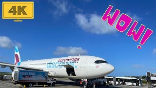 Eurowings Discover FrankfurtPunta Cana A330200 03042023 [upl. by Naicad883]