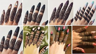 50 most popular finger designs  Finger Mehandi Designs  Fingers Mehndi Design Collection for Eid [upl. by Currier660]