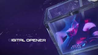 Digital Opener Cubizm  After Effects Template [upl. by Solim]