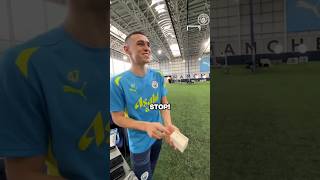 PRANKING PHIL FODEN 😈 STOP IT shorts football soccer [upl. by Morehouse]