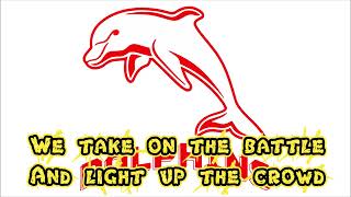 Dolphins quotNRL Teamquot theme song Lyrics NRL SingALong [upl. by Ayinat]