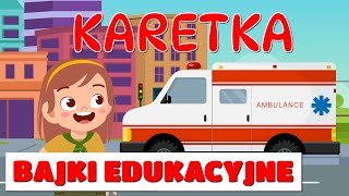 Pojazdy dla dzieci  Bajki edukacyjne i piosenki po polsku 🚑 [upl. by Nnaeoj953]