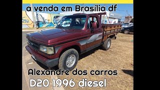 Gm D20 1996 carroceria de madeira a venda em Taguatinga feirão df [upl. by Erleena72]