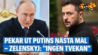 Zelenskyj pekar ut Balkan som Putins nästa mål [upl. by Babara132]