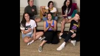 Cimorelli Singing Never Really Over By Katy Perry Guitar Cover [upl. by Haleehs]