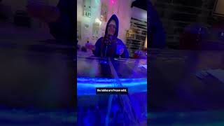 Bar Made Entirely of Ice Coming to DFW for the Holidays  ICE at Gaylord Texan  Grapevine TX [upl. by Kaiulani468]