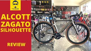 ALCOTT ZAGATO SILHOUETTE 2022 Shimano 105  Aero Road Bike Cycling Malaysia Basikal Sepeda Review [upl. by Hannie]