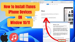 How to Download iTunes on Windows 10 and 11  iTunes Setup Tutorial [upl. by Leno48]