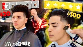 1 STAR BARBERSHOP VS 5 STAR BARBERSHOP  instant regret [upl. by Yasmeen]