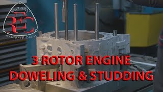 PART 1 Dowel Pinning a 3 rotor 20B [upl. by Uni]