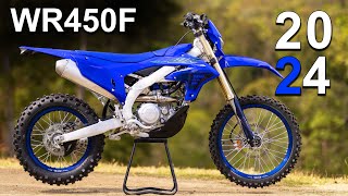 2024 Yamaha WR450F Model Update Overview [upl. by Ehtyaf]