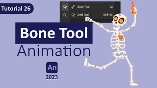 Adobe Animate CC 2023 Bone Tool Animation  Part 1  Hindi  Urdu [upl. by Curtis]