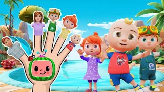 Cocomelon Finger Family Song  Bee Baby TV Nursery Rhymes amp Kids Songs [upl. by Yelnoc196]