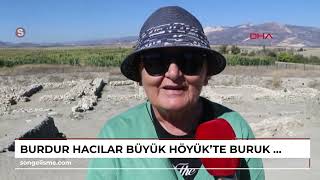 BURDUR Hacılar Büyük Höyükte buruk kazı [upl. by Fiorenza]