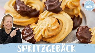 Spritzgebäck 🎅🎄 Das beste Grundrezept von Oma  Weihnachtsplätzchen Rezept ✨  Einfach Backen [upl. by Ahsieka]