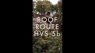 Roof Route  HVS 5b  Rivelin [upl. by Laiceps]