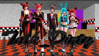 【MMD】Talk Dirty FNAF rework Motion DL [upl. by Greyso]