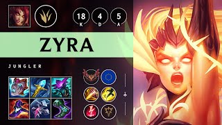 Zyra Jungle vs Wukong Legendary  EUW Grandmaster Patch 1416 [upl. by Esital]