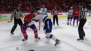 Braydon Coburn vs Brandon Prust May 3 2015 [upl. by Ellinger]