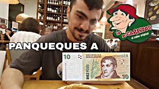 6VLOG PANQUEQUES A quot10 PESOSquot CRISTIAN LONGHITANO [upl. by Ahsinnor]