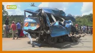 Eight people killed more than 10 others injured in Kilifi accident [upl. by Arema959]