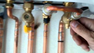 How to top up a Viessmann Vitodens 100WB1C combi [upl. by Annehs]