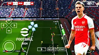 PES 2024 PPSSPP FULL TRANSFER 🔥🔥🔥 [upl. by Toddy]