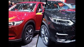 2017 Mazda CX5 vs 2017 Nissan Qashqai [upl. by Henebry]