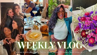 WEEKLY VLOG ♡ CUTE BRUNCH VIBES NIGHT OUT IN THE CITY NEW SKIMS DENTIST TARGET SHOPPING [upl. by Cuyler71]