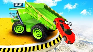 Dumping SUPERCARS In A TROLL SUMO GTA 5 [upl. by Roede]