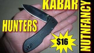 KaBar Dozier Folding knives quotValue Definedquot by Nutnfancy [upl. by Ilowell]